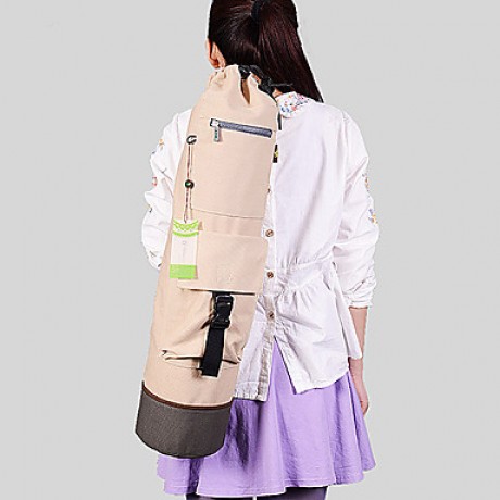 Environmental Protection Cotton Professional Multifunctional Yoga Mat Bag Backpack  