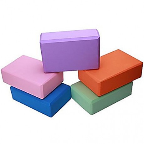 Yoga Blocks Bricks Foaming Foam Home Exercise Fitness Health Gym Practice Tool  