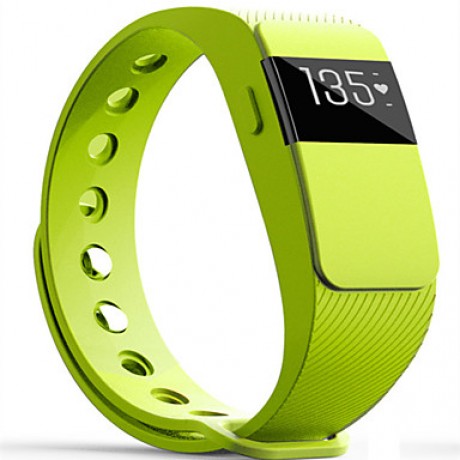 Bluetooth 4.0 Smartband Bracelet & Heart Rate Monitor Waterproof Activity Fitness for IOS Android Smartphone