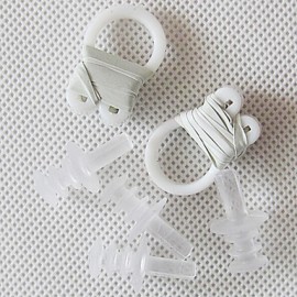 PVC Material Earplugs/Nose Clips for Diving/Swimming