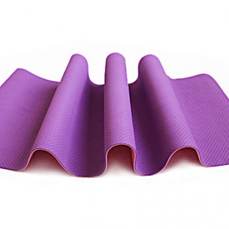 Yoga Mats 183*61*0.6 Non Toxic (1/4 inch) 6 Red / Green / Orange / Purple / Dark Blue #  