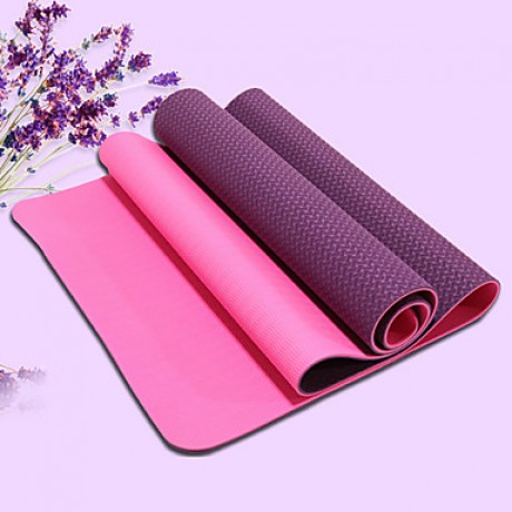 Extra Long Eco-Friendly Yoga Pilates Mat (6mm)  