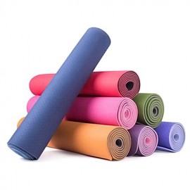 Yoga Mats 183*61*0.6 Non Toxic (1/4 inch) 6 Red / Green / Orange / Purple / Dark Blue #  