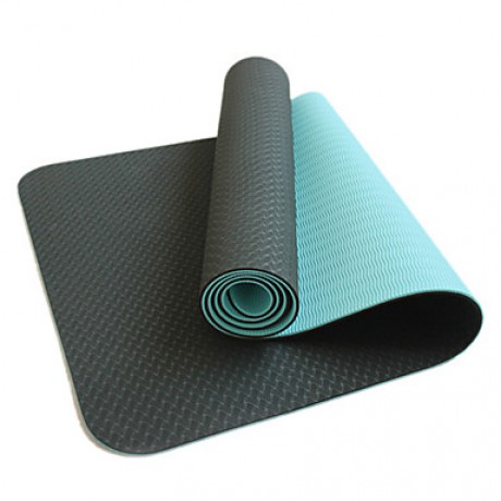 Yoga Mats 183*61*0.6 Non Toxic (1/4 inch) 6 Red / Green / Orange / Purple / Dark Blue #  