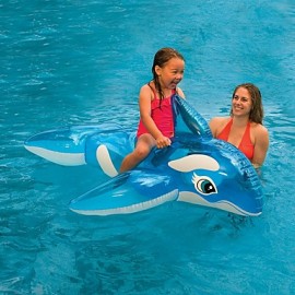 Lil' Whale Ride-On 60" x 45" (Or 1.52m x 1.14m) For Kids Age 3+