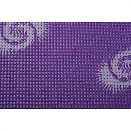 Non Slip/Sticky/Eco Friendly/Waterproof/Quick dry 6 mm Thick Pink/Blue/Purple PVC Yoga Mats with  Mat Bags  