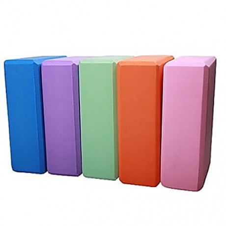 Yoga Blocks Bricks Foaming Foam Home Exercise Fitness Health Gym Practice Tool  