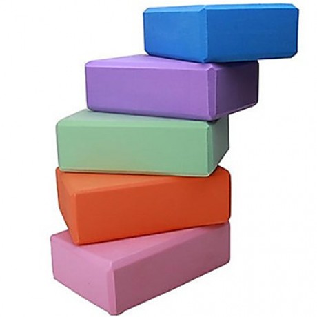 Yoga Blocks Bricks Foaming Foam Home Exercise Fitness Health Gym Practice Tool  