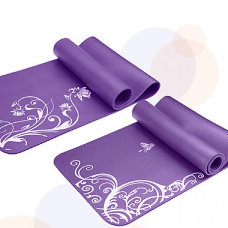 6mm New Material Yoga Pilates Mat Extra Thick and Slip Resistant  