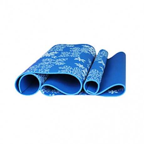 6mm Yoga Mats Sticky Waterproof Snowflakes BT46  