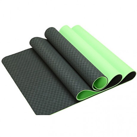 Extra Long Eco-Friendly Yoga Pilates Mat (6mm)  