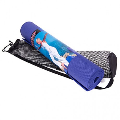 6mm PVC Yoga Mat with Net Package AS51818  