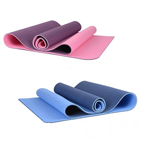 Extra Long Eco-Friendly Yoga Pilates Mat (6mm)  