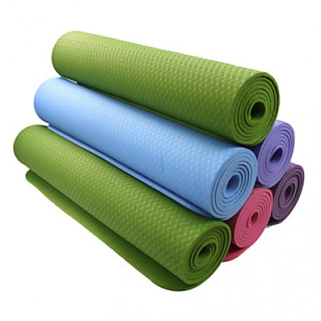 Yoga Mats 183*61*0.6 Non Toxic (1/4 inch) 6 Blue / Green / Orange / Dark Purple #  