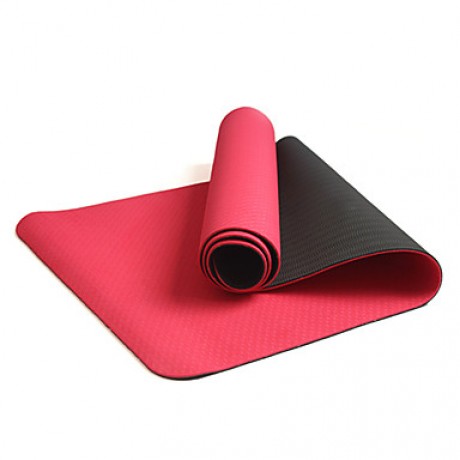 Yoga Mats 183*61*0.6 Non Toxic (1/4 inch) 6 Red / Green / Orange / Purple / Dark Blue #  