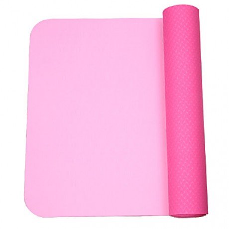 Extra Thick Slip Resistant Eco-Friendly Yoga Pilates Mat (6mm Intranet Reinforcement)  