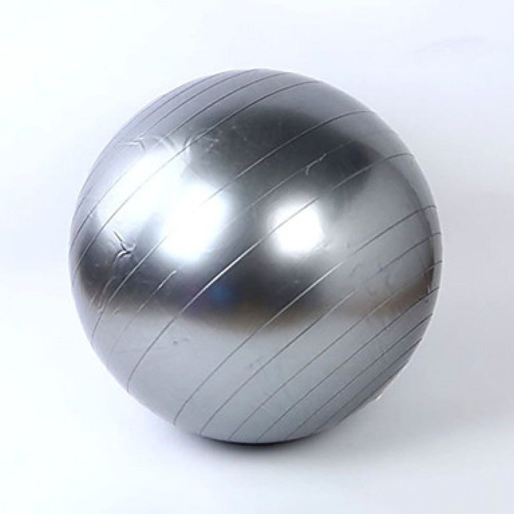 Unisex Fitness Ball PVC 0.45 M Silvery