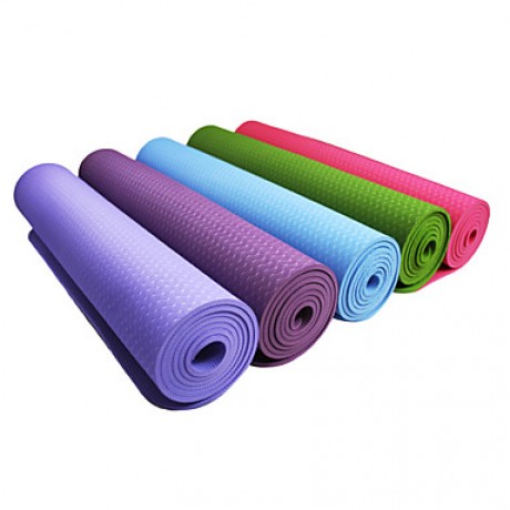 Yoga Mats 183*61*0.8 Non Toxic (1/3 inch) 8 Blue / Green / Orange / Purple / Dark Purple #  