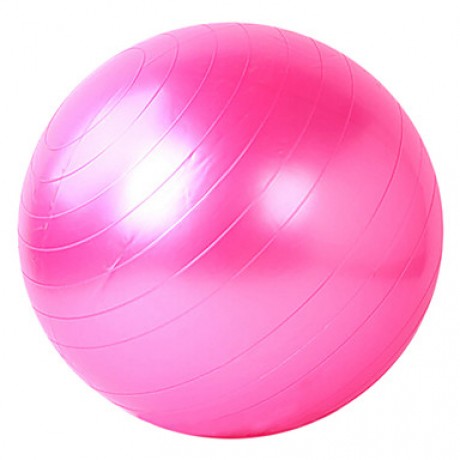 95cm Fitness Ball PVC Yellow / Red / Pink / Gray / Blue / Purple Unisex