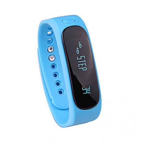 E02 Sport bluetooth bracelet smart watch healthy Wristband Time/Caller ID/alarm/Pedometer Sleep Monitor for IOS Android