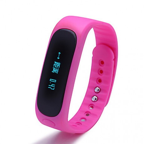 E02 Sport bluetooth bracelet smart watch healthy Wristband Time/Caller ID/alarm/Pedometer Sleep Monitor for IOS Android