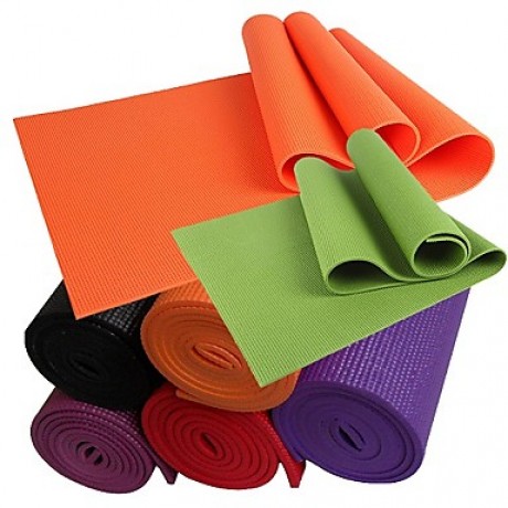 Eco-Friendly Extra Thick Slip Resistant Yoga Pilates Mat (6mm)  