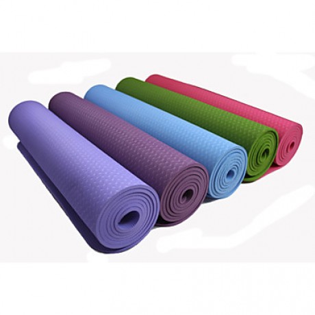 Yoga Mats 183*61*0.8 Non Toxic (1/3 inch) 8 Blue / Green / Orange / Purple / Dark Purple #  