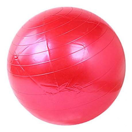 95cm Fitness Ball PVC Yellow / Red / Pink / Gray / Blue / Purple Unisex