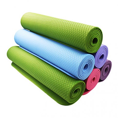 Yoga Mats 183*80*0.6 Non Toxic (1/4 inch) 6 Pink / Blue / Green / Orange / Purple #  