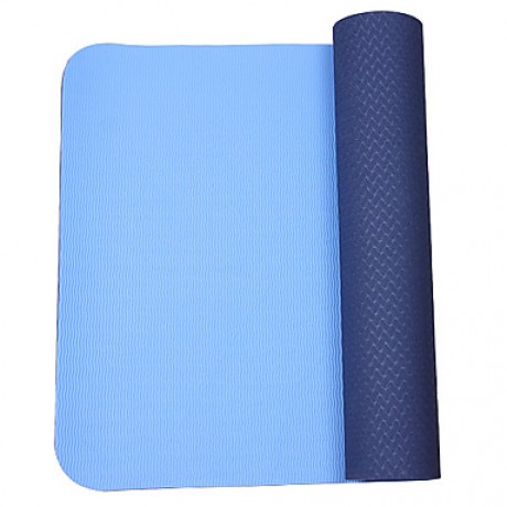 Extra Thick Slip Resistant Eco-Friendly Yoga Pilates Mat (6mm Intranet Reinforcement)  