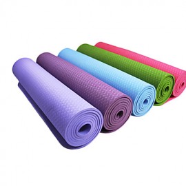 Yoga Mats 183*80*0.6 Non Toxic (1/4 inch) 6 Pink / Blue / Green / Orange / Purple #  