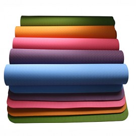 Yoga Mats 183*80*1 Non Toxic (0.4 inch) 10 Red / Blue / Green / Dark Purple #  