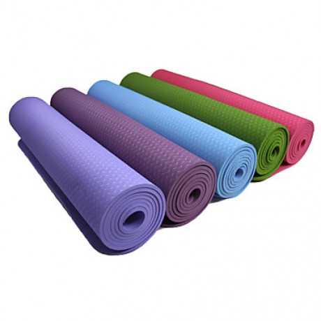 Yoga Mats 183*61*0.6 Non Toxic (1/4 inch) 6 Blue / Green / Orange / Dark Purple #  