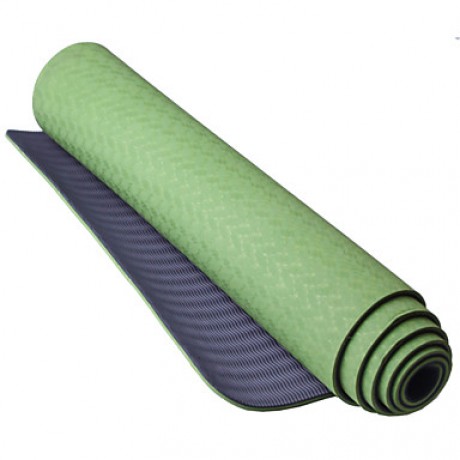 Yoga Mats  Odor Free / Sticky / Eco Friendly / Quick dry (1/4 inch) 6 Red / Blue / Green / Dark Purple LEFAN  